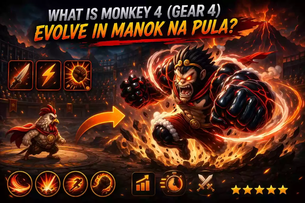 Monkey 4 in Manok Na Pula