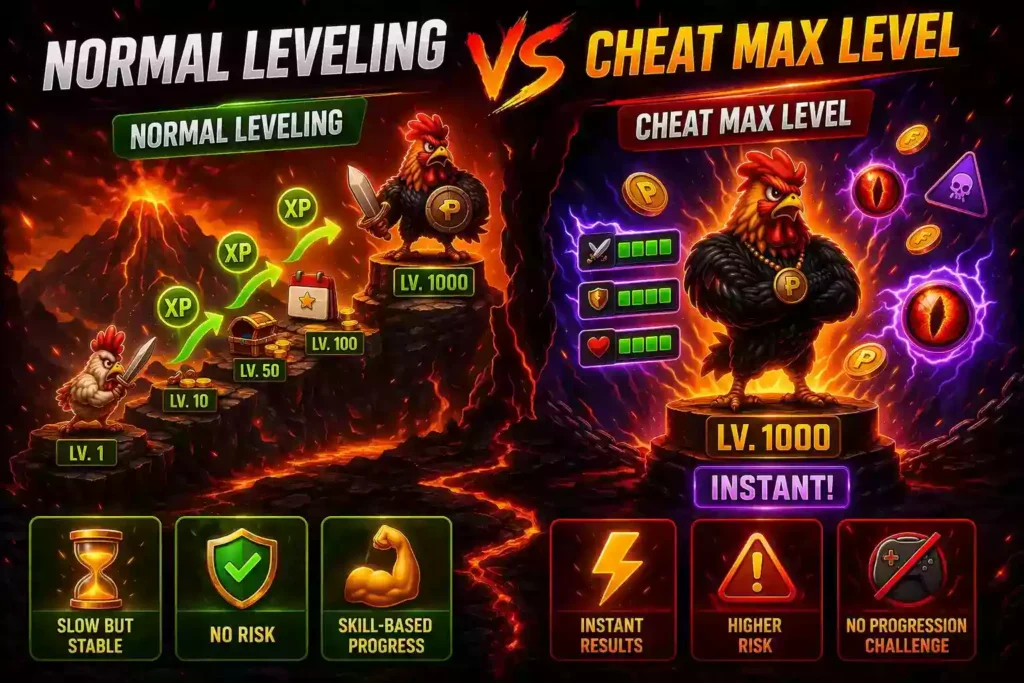 Cheat VS Normal